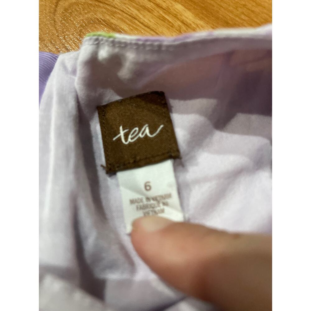Purple Tea Dress - Picture 2 of 5